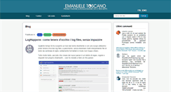 Desktop Screenshot of emanuele.itoscano.com